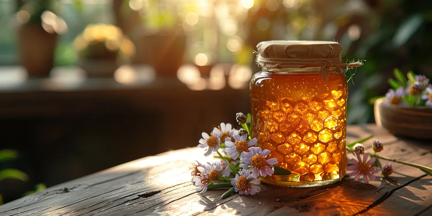 Kolor miodu wrzosowego