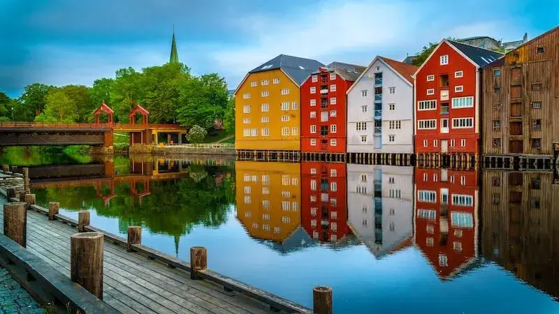 Gdzie leży Norwegia?