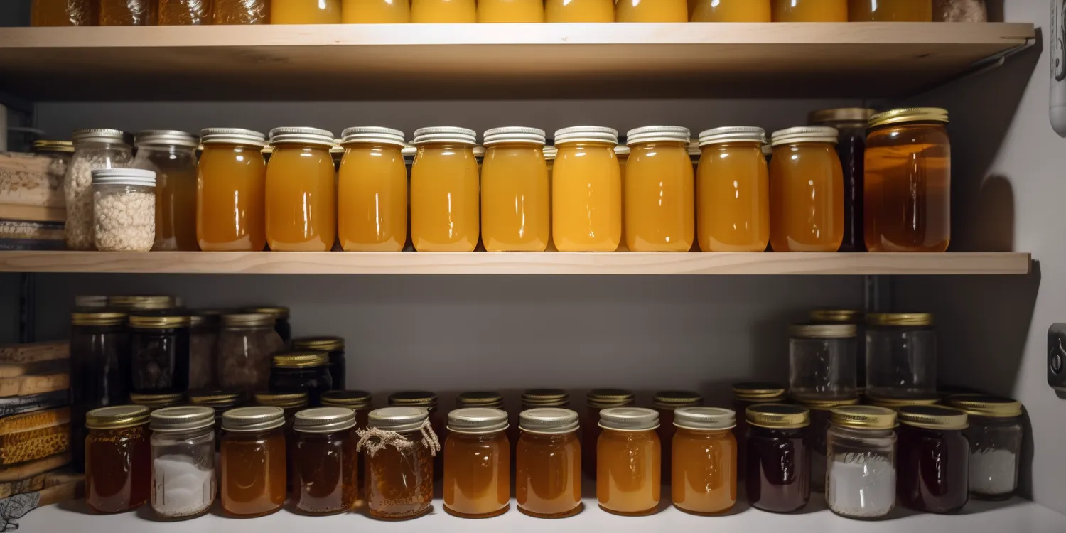 Miód gryczany do herbaty