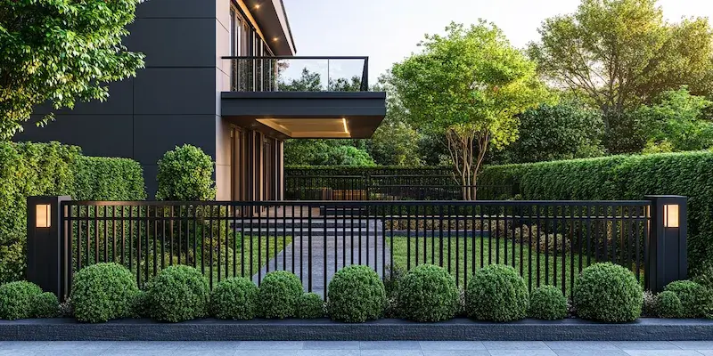 Wer stellt Zäune auf?