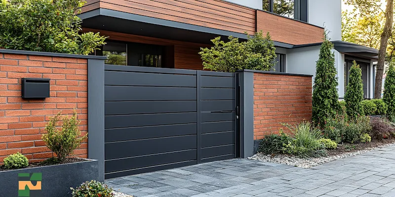 Alu Zäune aus Polen